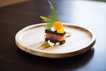 pumpernickel with cream cheese, smoked salmon, dill