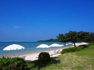 the beautiful beach of ishigaki island, Okinawa, Japan