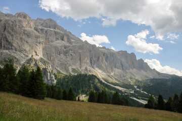 Obraz premium Dolomite's landscape in Alta Badia