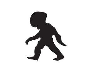 running person silhouette