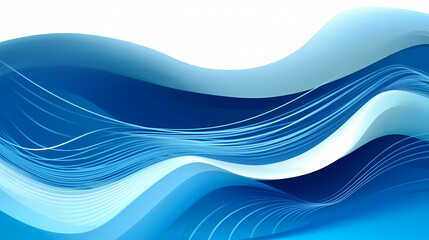 Fototapeta premium Technology abstract line background and light effect, technology-sense background material