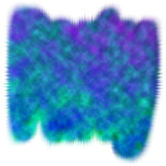 A transparent dreamlike abstract psychedelic cloud burst design element.