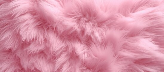 Soft and beautiful pink sheepskin background