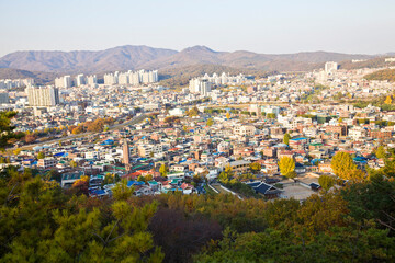 Obraz premium Hwaseong is a city in Gyeonggi Province, South Korea. 