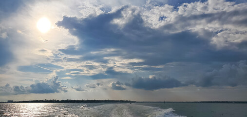 Fototapeta premium September Sunset in Orange Beach, Alabama