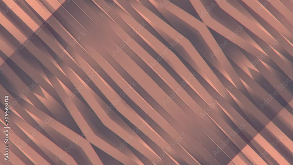 Aufkleber Abstract background with intricate details. 3d rendering loop animation 4K