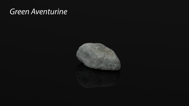 Green Aventurine Stone Showcase