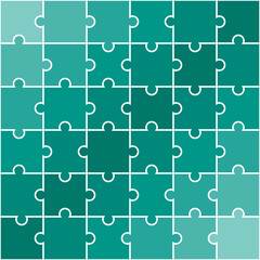 Green shade jigsaw pattern. jigsaw line pattern. jigsaw seamless pattern. Decorative elements, clothing, paper wrapping, bathroom tiles, wall tiles, backdrop, background.