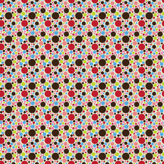 seamless pattern with flowers