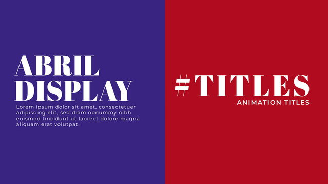 Animated Font Symphony | Multi-Resolutions and Color Control Panel