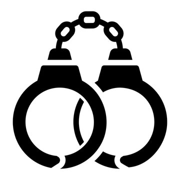 handcuffs Solid icon