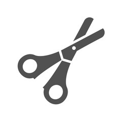 scissors icon design vector template - obrazy, fototapety, plakaty