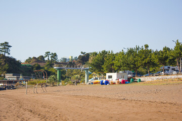 
This is the beach scenery of Geumsorae Beach.