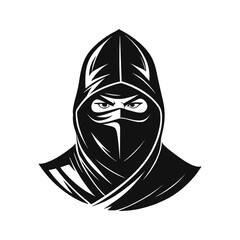 Free vector detailed ninja logo template