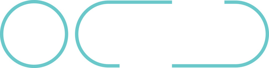 Modern infographics list vector element