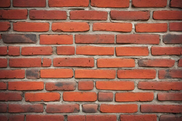 Obraz premium Old red brick wall texture