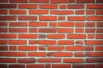Obraz premium Old red brick wall texture