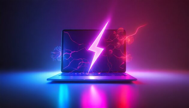 computer infected with virus