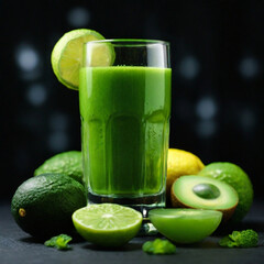 Glass Of Green Juice - Green Juice Day