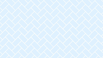 Light blue brick tile wall or floor background