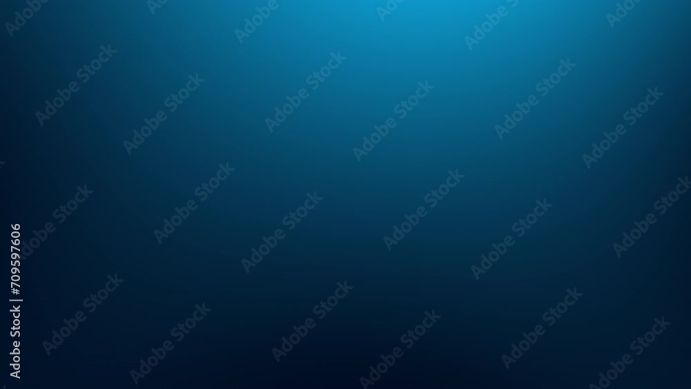 Wall mural abstract dark blue soft light flow gradient background for loop playback 4k 60fps video