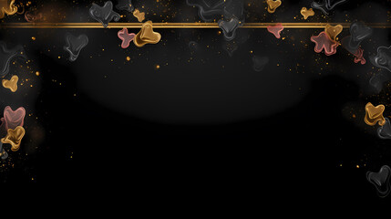 Romantic heart-shaped Valentine's Day background, symbolizing Valentine's Day, wedding, love