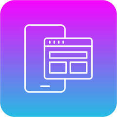 Mobile Web Icon