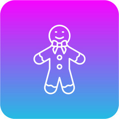 Gingerbread man Icon