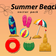 Beach Theme Vector
