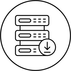 Server Download Icon