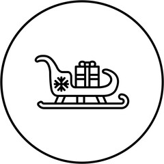 Sleigh Icon