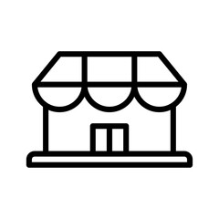 store, market icon or logo illustration style. Icons ecommerce.