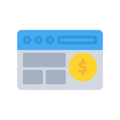 website, web icon or logo illustration style. Icons ecommerce.