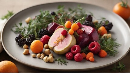 Celebrate the seasonal nature of ingredients. Highlight how a dish incorporates fresh, seasonal produce, connecting the culinary experience to the time of year. - Generative AI