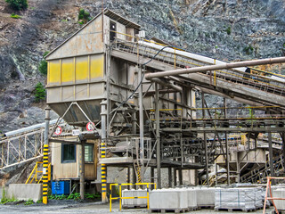 Old stone mine near Poprad in North Slovakia