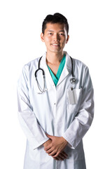 Fototapeta premium Portrait of a male doctor