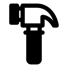 hammer icon vector illustration asset element