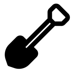 spade icon vector illustration asset element
