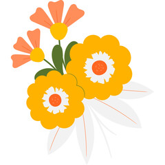 Flower Arrangement Illustration