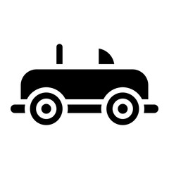 bumper car glyph 