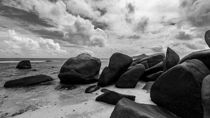 Granite Formations in Seychelles  - 709623874
