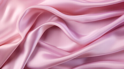 Obraz premium Pink fabric colored silk satin background