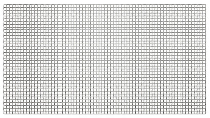 Unleash Your Industrial Creativity: High-resolution steel mesh grid, flawlessly isolated on transparent background. Ideal for 3D renders, motion graphics, and any project needing a touch of metallic e