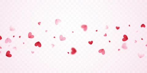 Fotobehang Happy Valentine's Day poster or voucher design. Beautiful background, vector illustration © HNKz