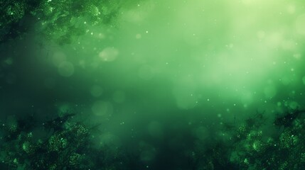 A beautiful green colored background, leaving space for text, blurred background - Generative AI
