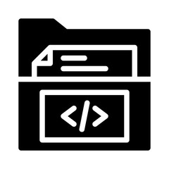 file glyph icon