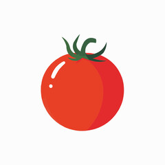 tomato isolated on white