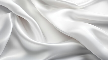 Fototapeta premium White fabric colored silk satin background