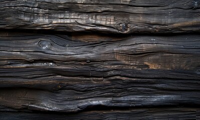 Dark Rustic Wood Texture Background