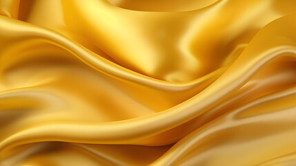 Fototapeta premium Gold fabric colored silk satin background